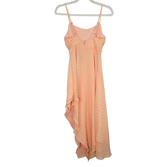 NEW NBD Peach Midi Dress Size XS - Picture 3 of 14